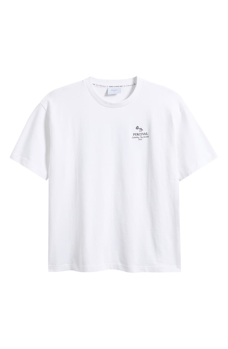 Percival Waters Graphic T-Shirt, Main, color, White