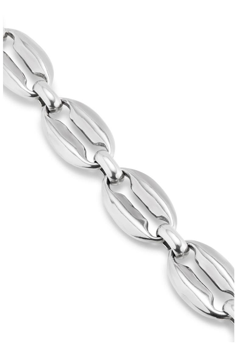 Small Oval Link Chain Bracelet, Alternate, color, Silver