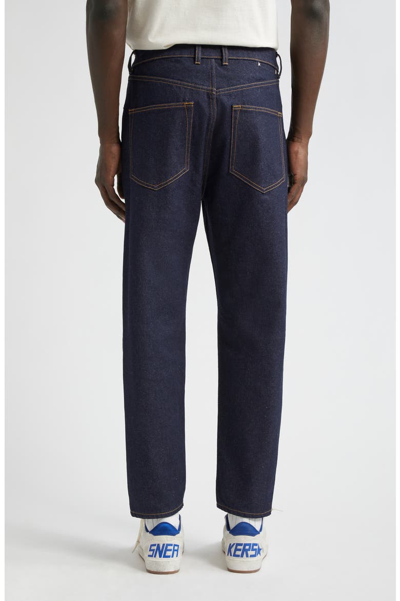Journey Happy Tapered Leg Jeans, Alternate, color, DARK BLUE