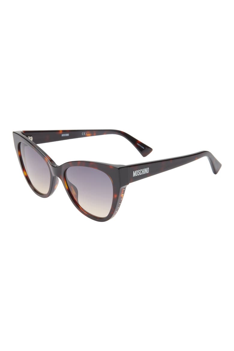 54mm Cat Eye Sunglasses, Alternate, color, HAVANA