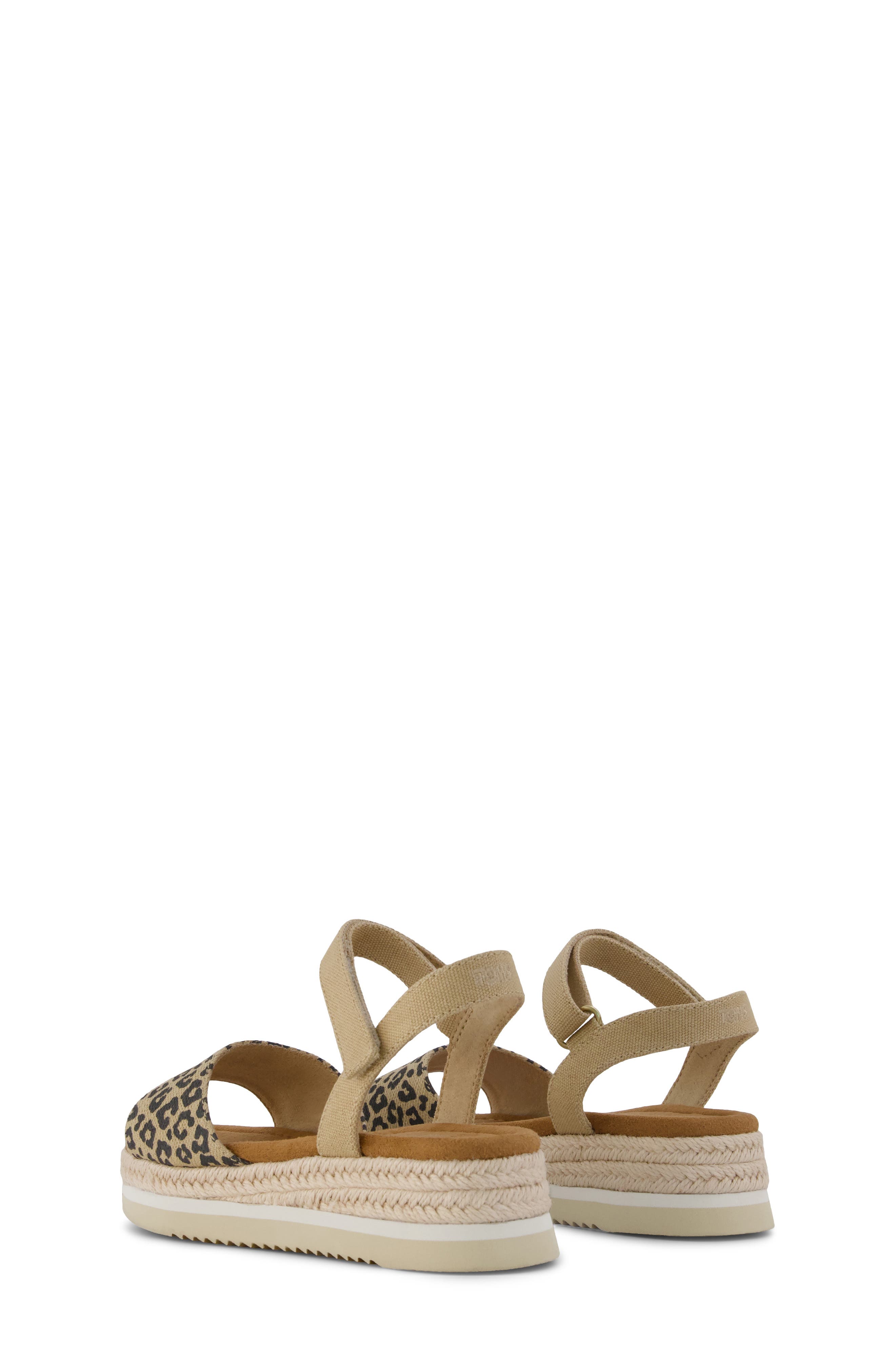 TOMS Diana Platform Wedge Sandal, Alternate, color, Beige