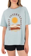 Hurley Death Valley Oversize Cotton Jersey Graphic T-Shirt