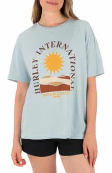 Hurley Death Valley Oversize Cotton Jersey Graphic T-Shirt