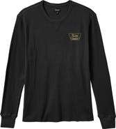 Brixton Linwood Long Sleeve Thermal Cotton Graphic T-Shirt