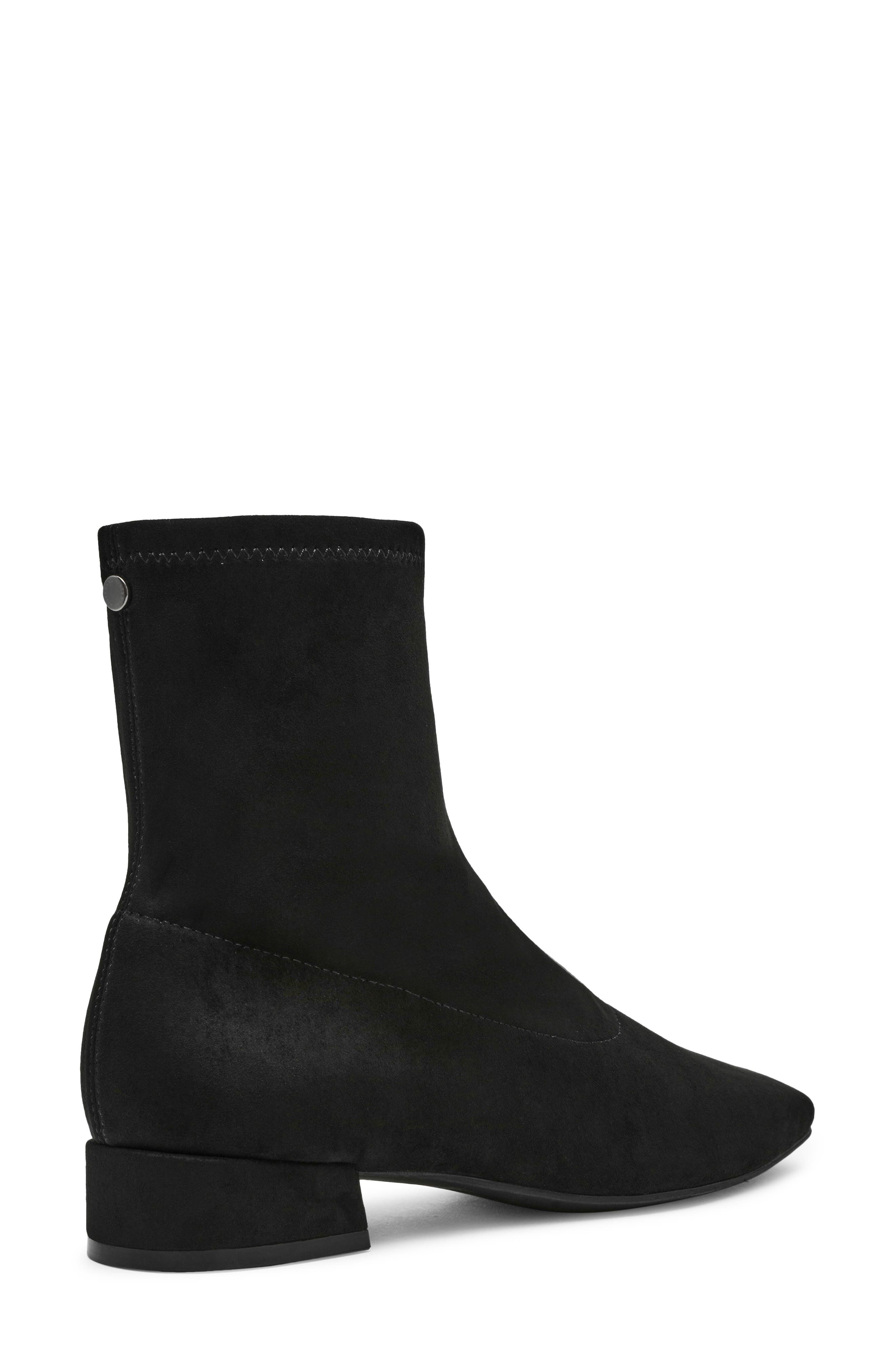 Anne Klein Russ Bootie, Alternate, color, Black Suede