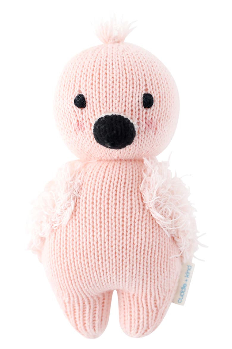 Baby Flamingo Stuffed Animal, Main, color, PINK