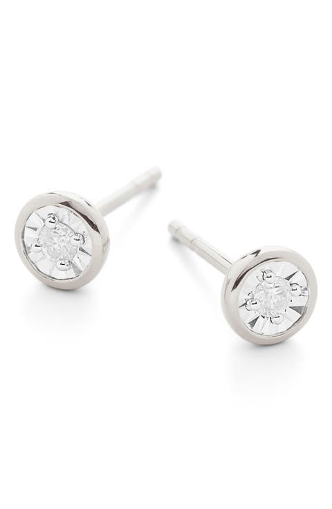 Essential Diamond Stud Earrings