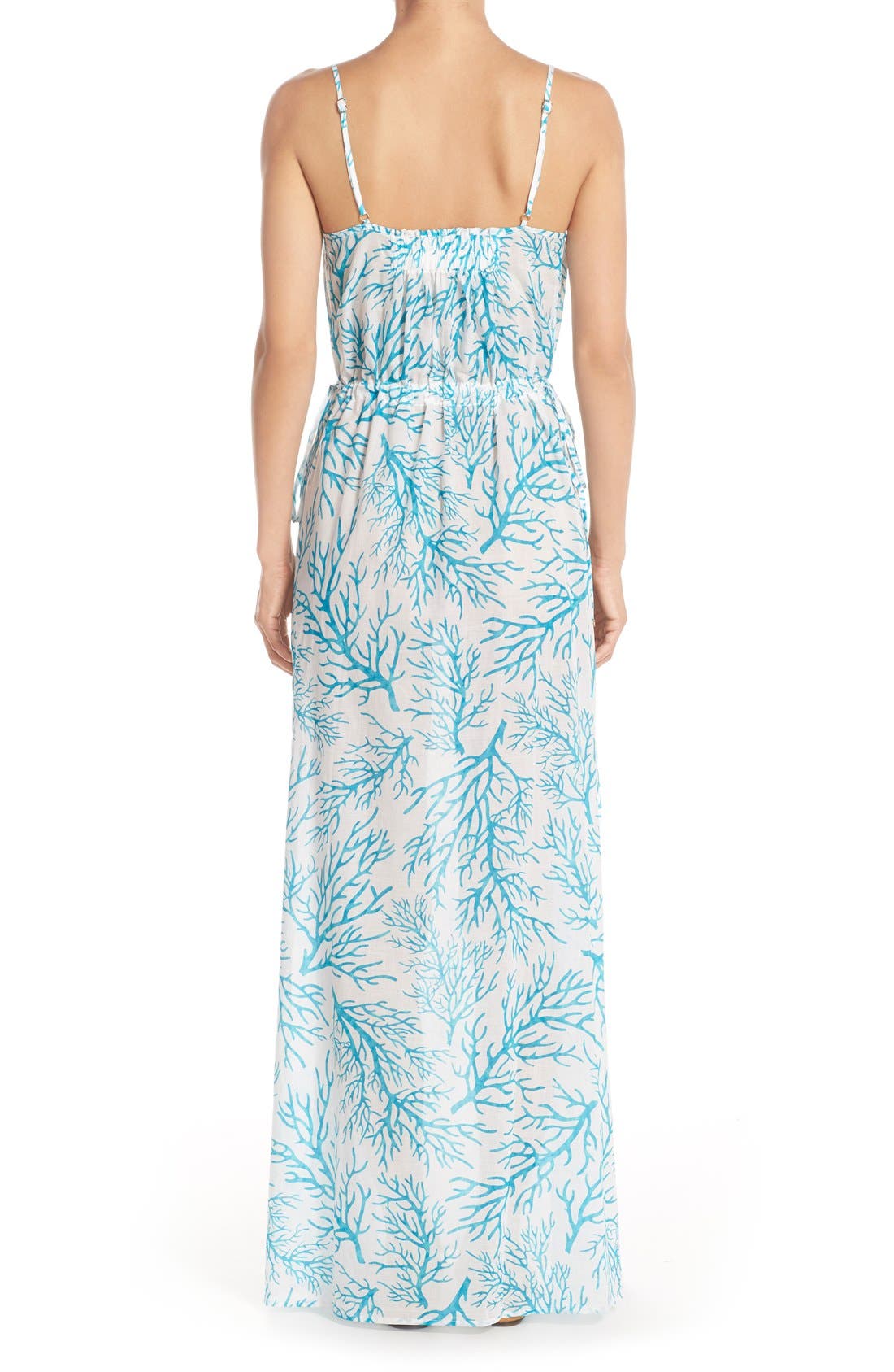 MICHAEL Michael Kors 'Latana' Cotton Cover-Up Maxi Dress (Women ...