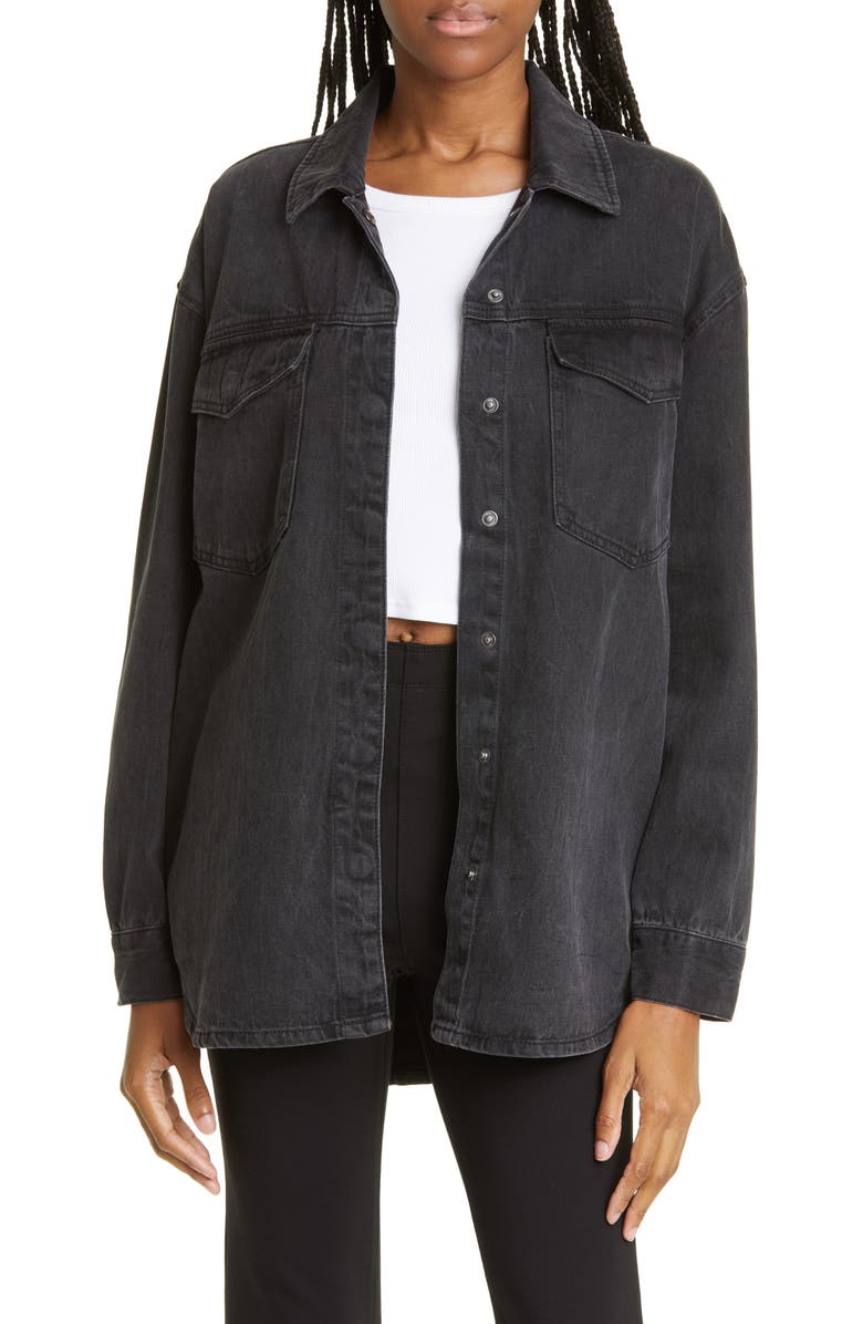 Pistola Mandy Oversize Shacket, Main, color, 