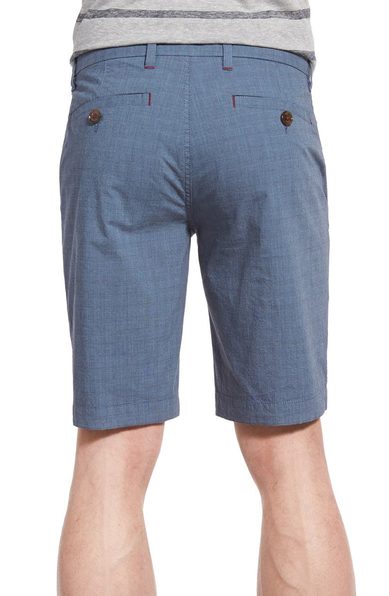 Ted Baker London 'Erupten' Print Stretch Cotton Shorts, Alternate, color, Blue