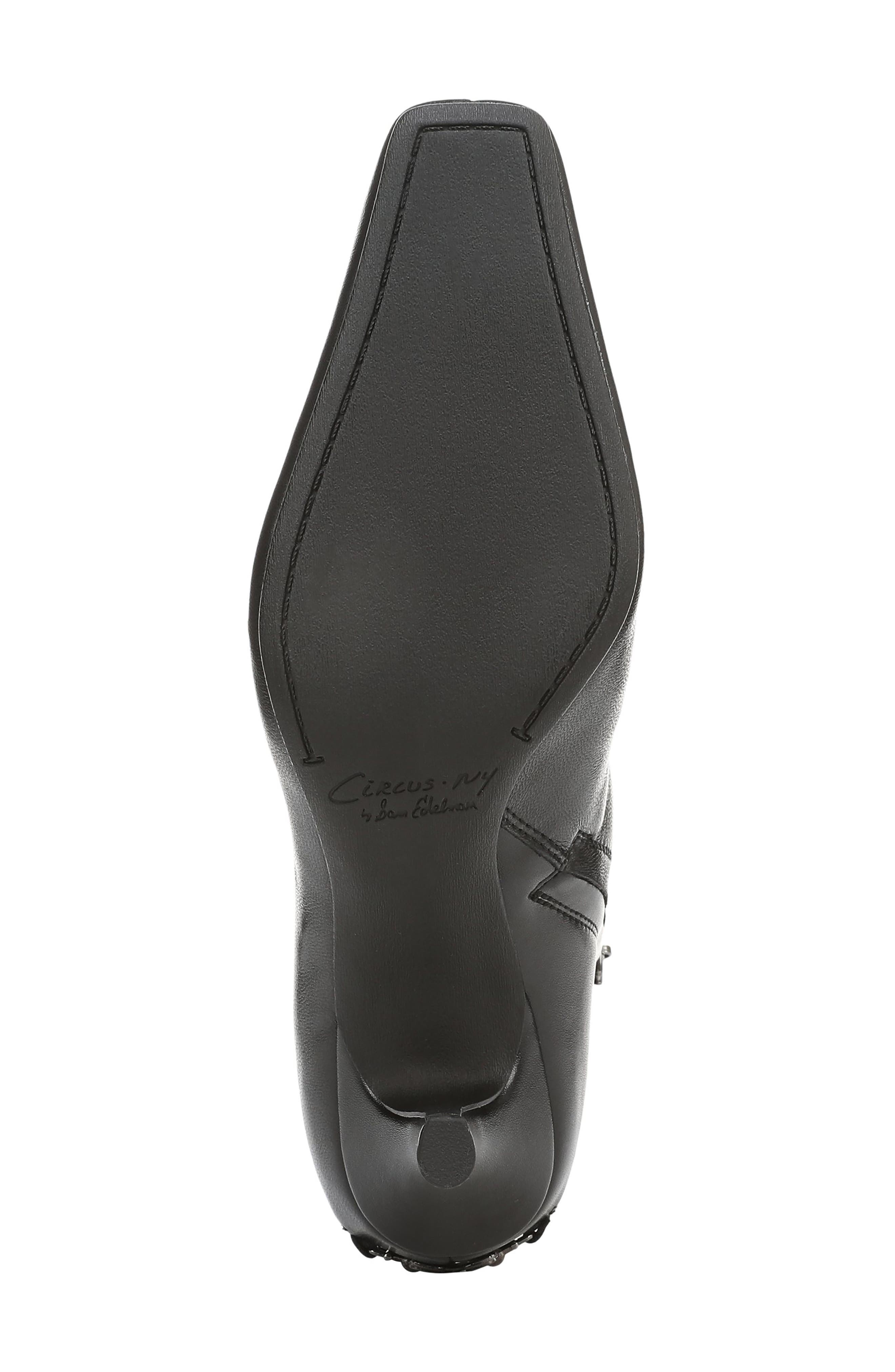 Circus NY by Sam Edelman Laura Snip Toe Bootie, Alternate, color, Black