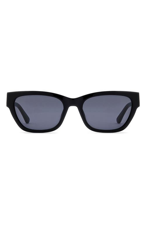 Fossil 55mm Rectangular Sunglasses In Blue