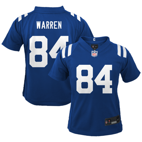 Preschool Nike Tyler Warren Royal Indianapolis Colts Team Game Jersey