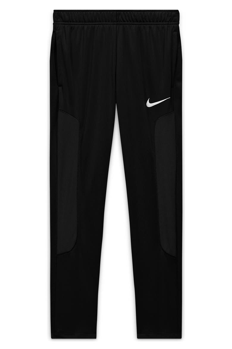 Kids' Sport Training Pants, Main, color, BLACK/ WHITE