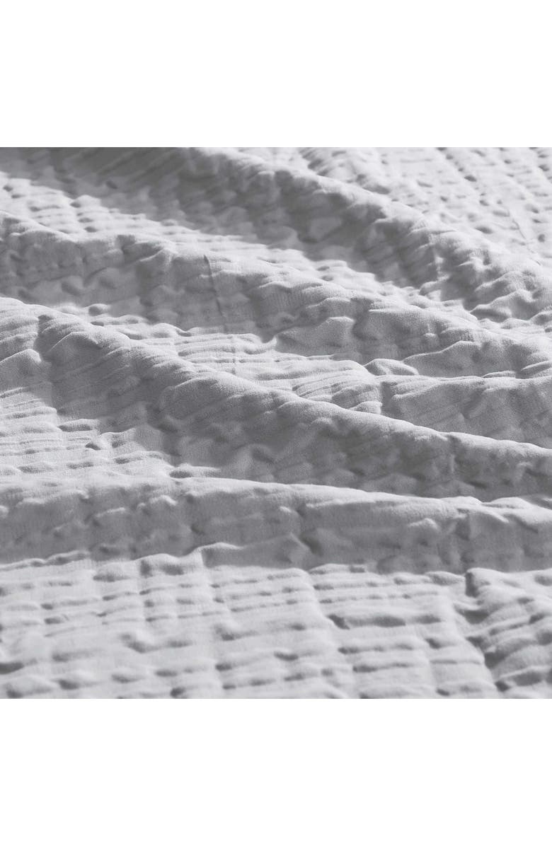 Kenneth Cole New York Serenity Waves Duvet Cover & Sham Set, Alternate, color, Grey