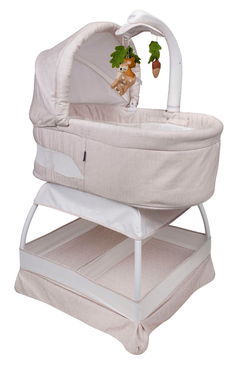 Little Partners TrüBliss<sup>™</sup> Sweetli Calm Bassinet, Main, color, Wheat Melange