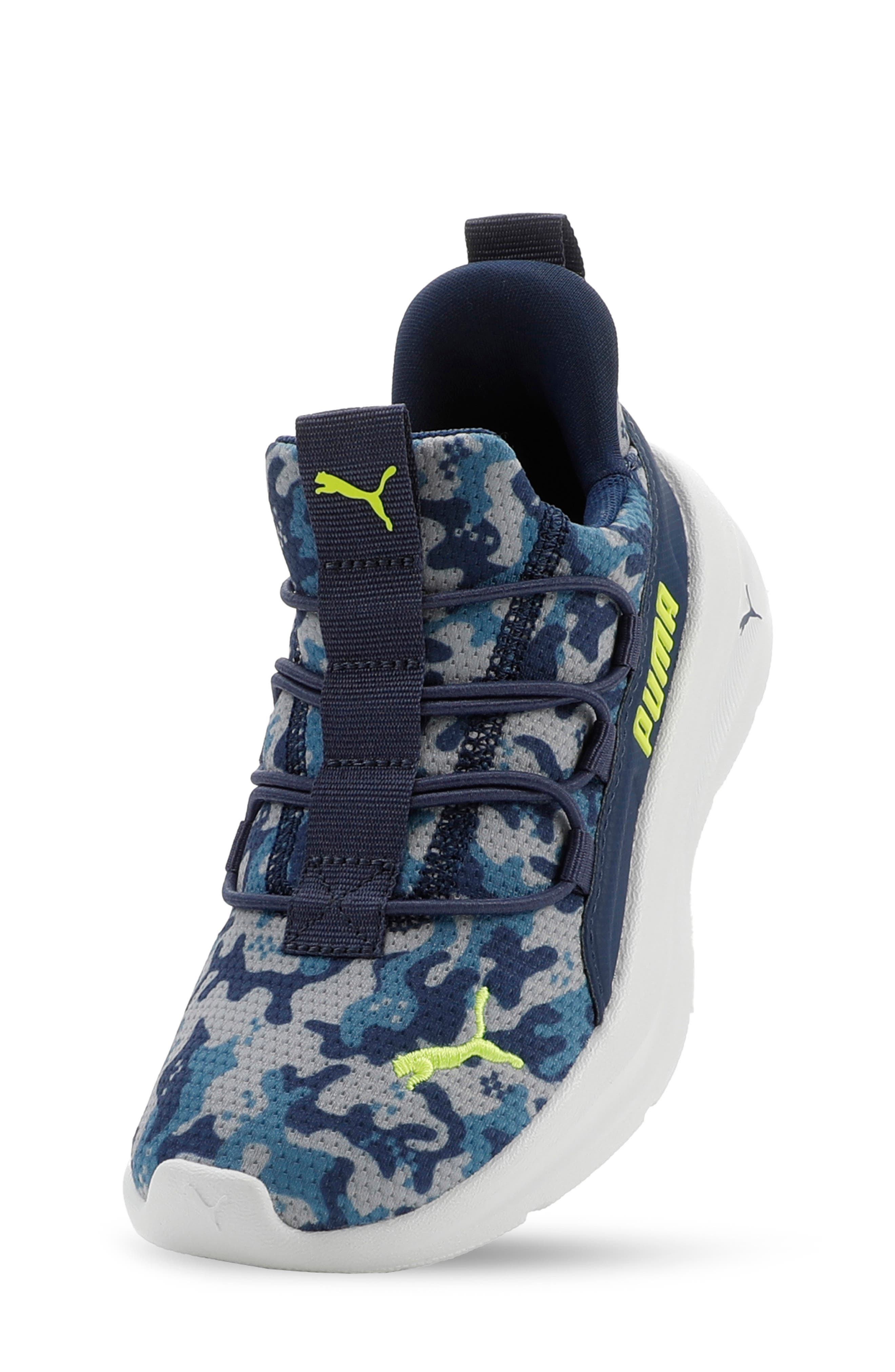 Kids' One4All 2.0 Mesh Slip-On Sneaker, Alternate, color, BLUE JEWEL/ ELECTRIC LIME