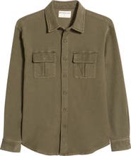The Normal Brand Tailored Terry Shirt Jacket