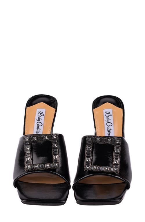 Lady Couture Casino Slide Sandal In Animal Print