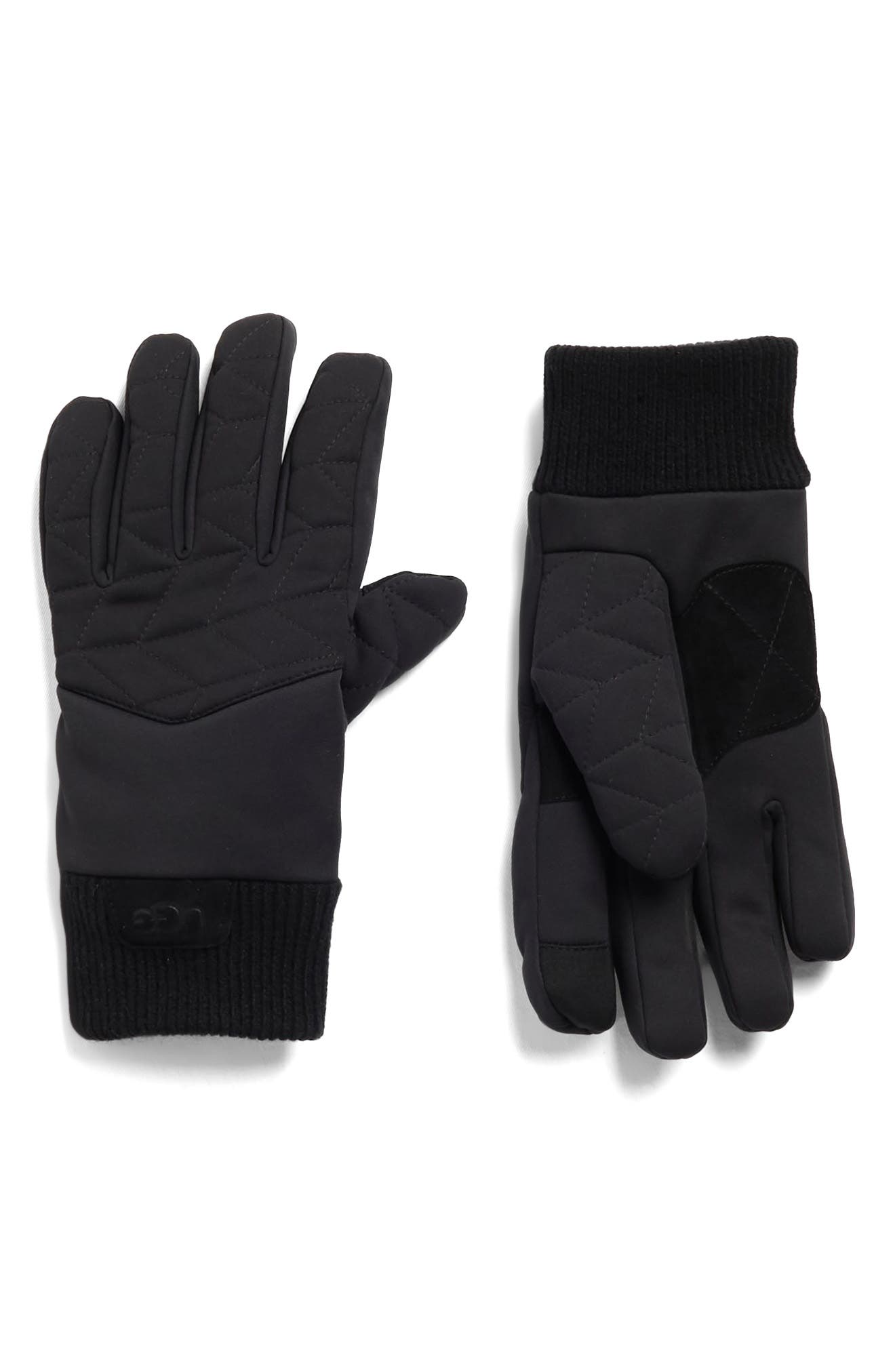 UGG® Quilted Knit Gloves