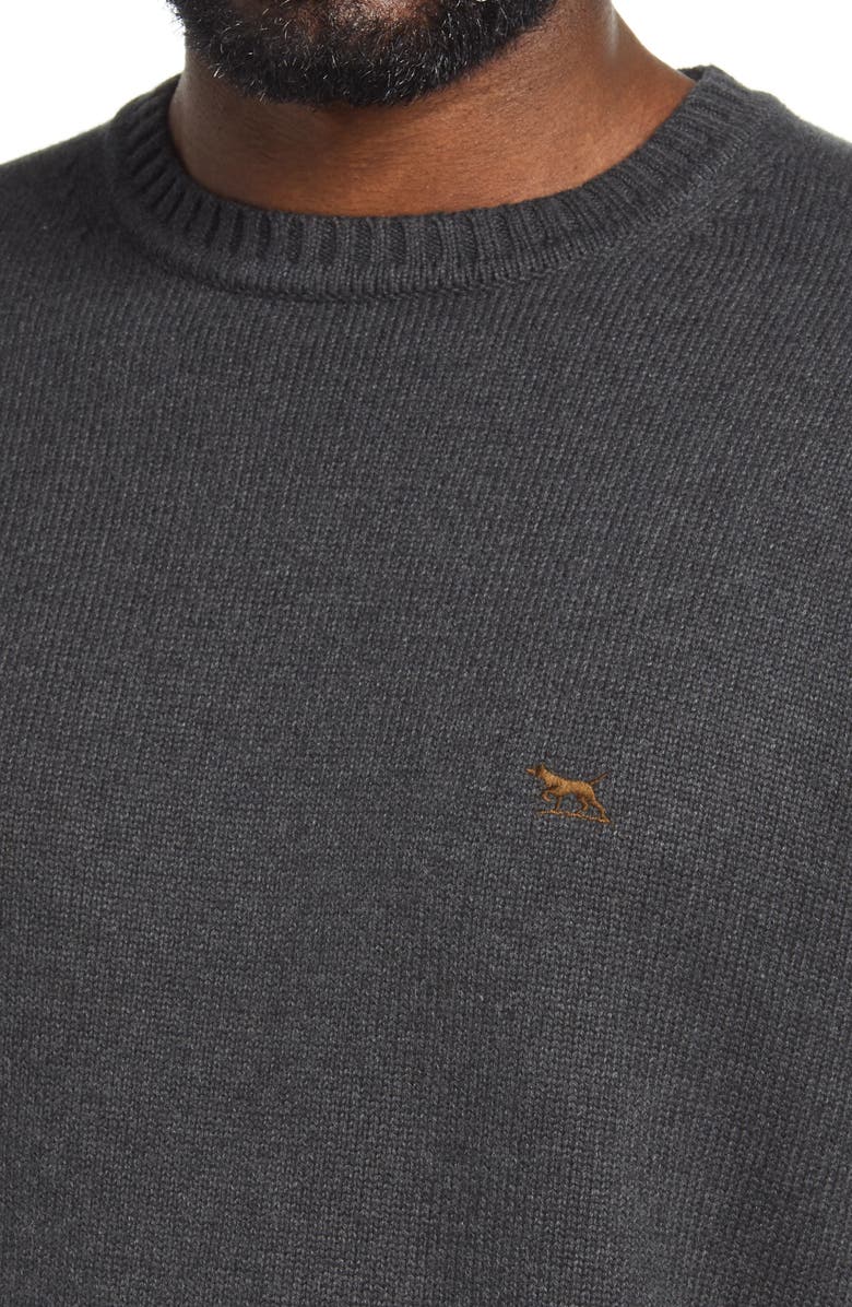 Rodd & Gunn Crewneck Cotton Sweater, Alternate, color, Charcoal