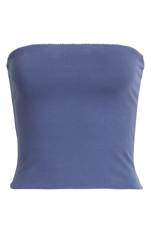 BP. BP. SCALLOP TRIM TUBE TOP 