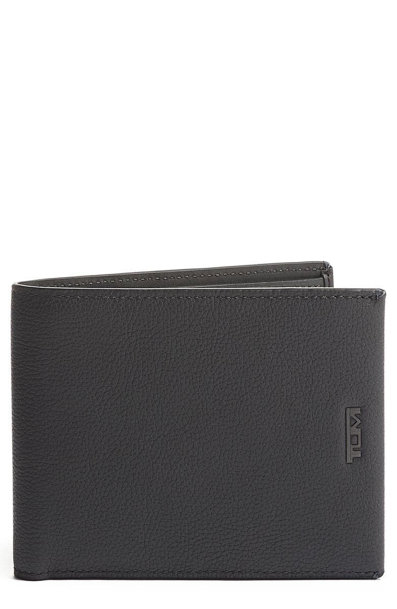 TUMI Nassau Global Leather Wallet, Main, color, 