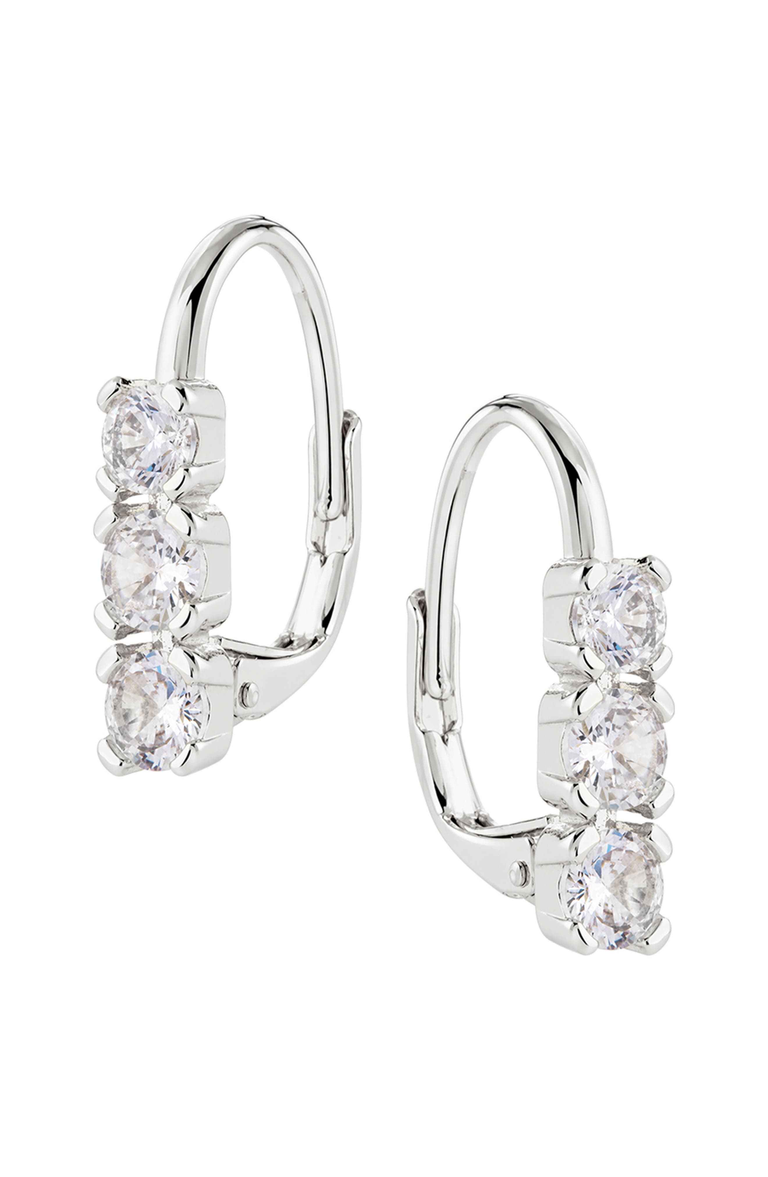 Cascading Crystal Drop Earrings