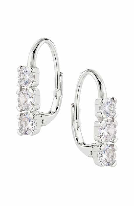 Cascading Crystal Drop Earrings
