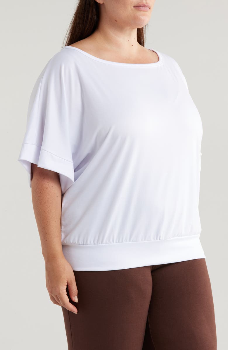 24seven Comfort Apparel Loose Fit T-Shirt, Alternate, color, White