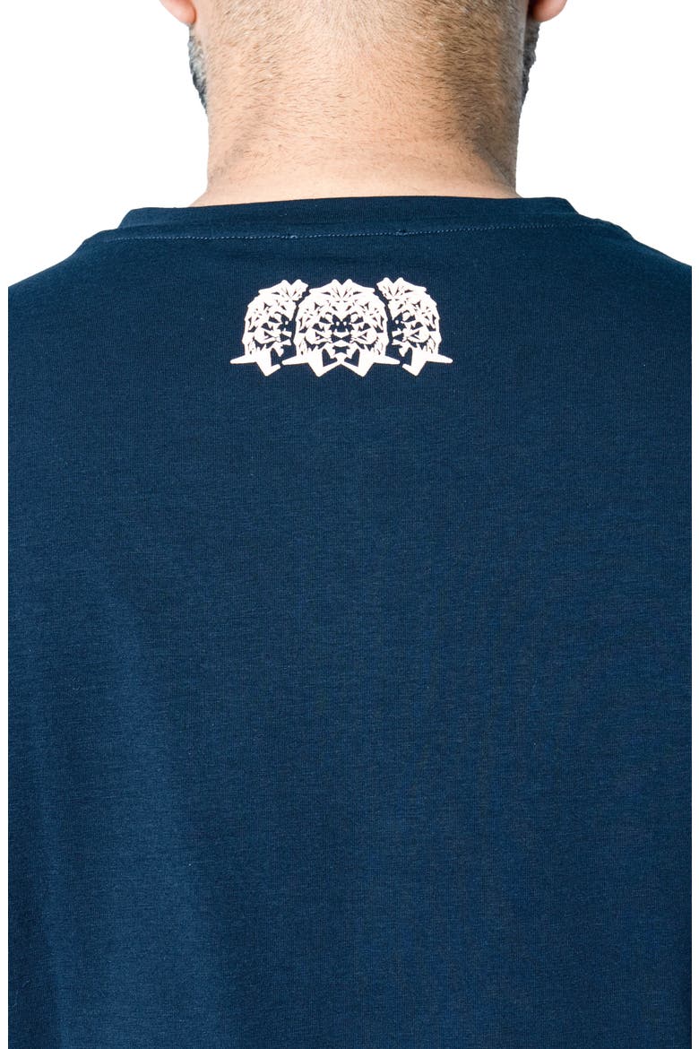 Core Short Sleeve Henley, Alternate, color, BLUE