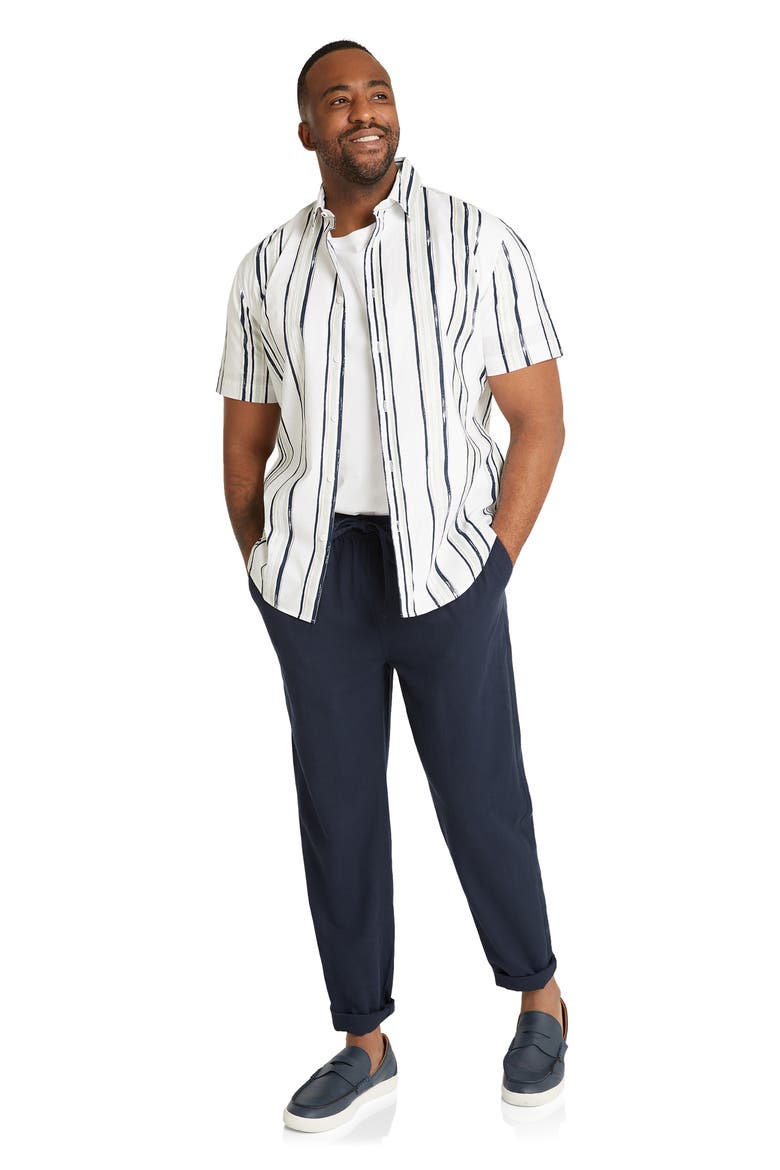 Nate Drawstring Pants , Alternate, color, NAVY