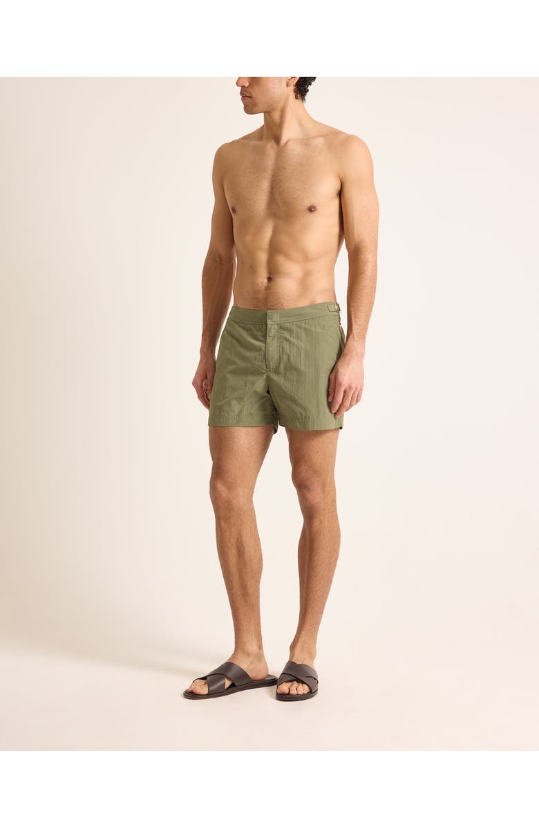 Orlebar Brown Setter Shorter Length Swim Shorts, Main, color, Herbal Green