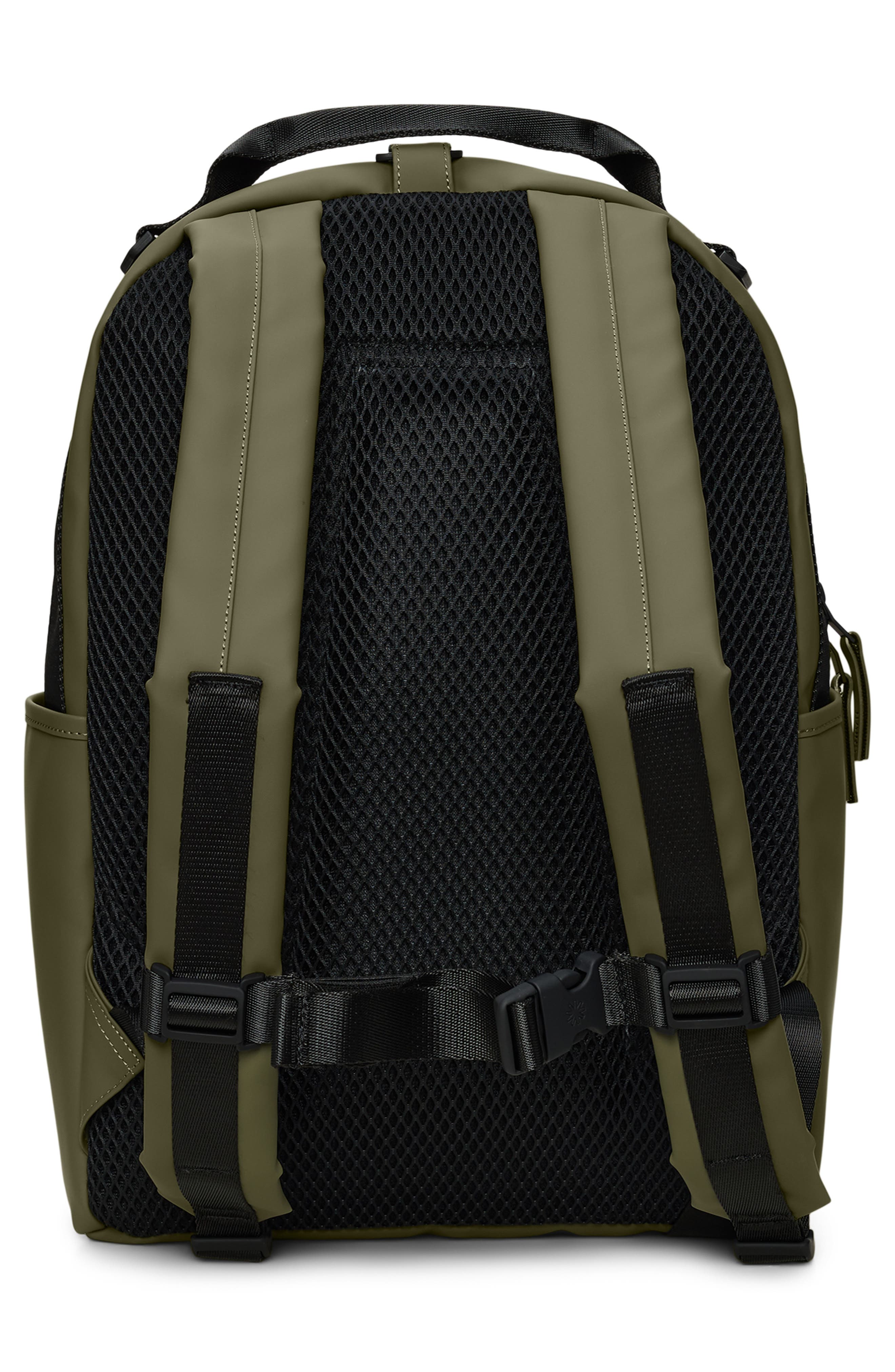 Rains Waterproof Clip Front Backpack, Alternate, color, Marsh