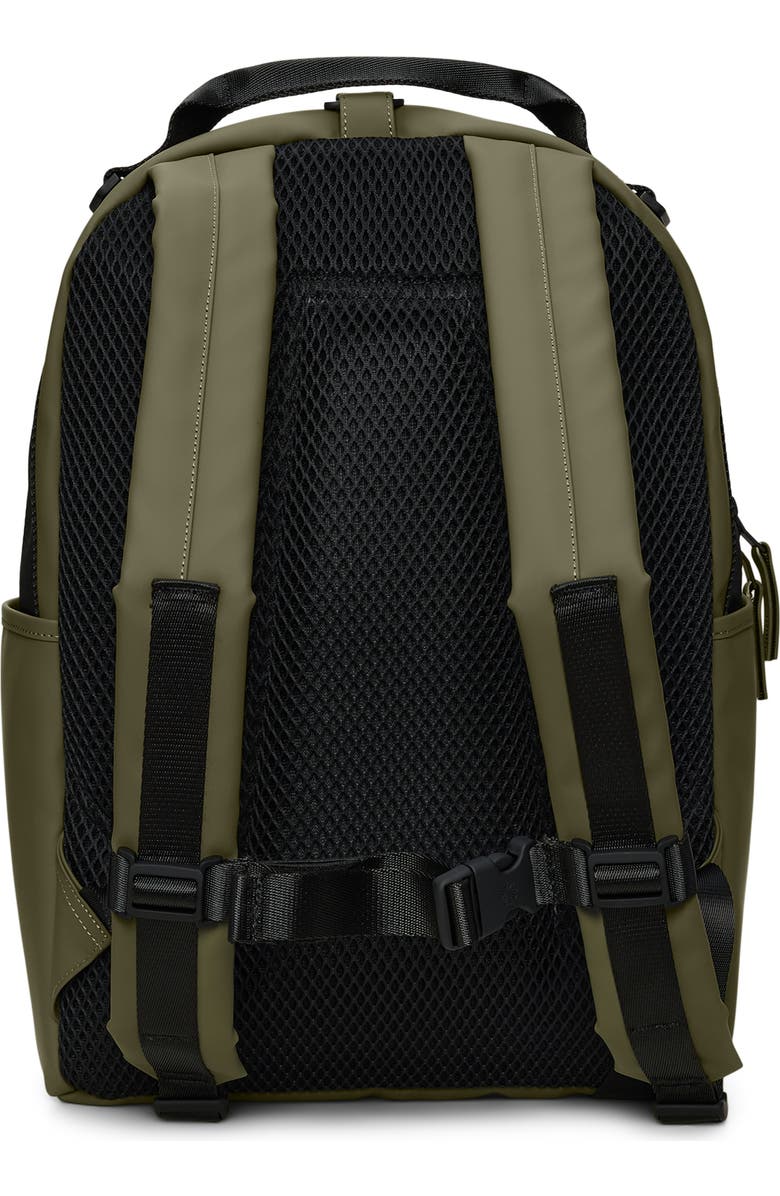 Rains Waterproof Clip Front Backpack, Alternate, color, Marsh