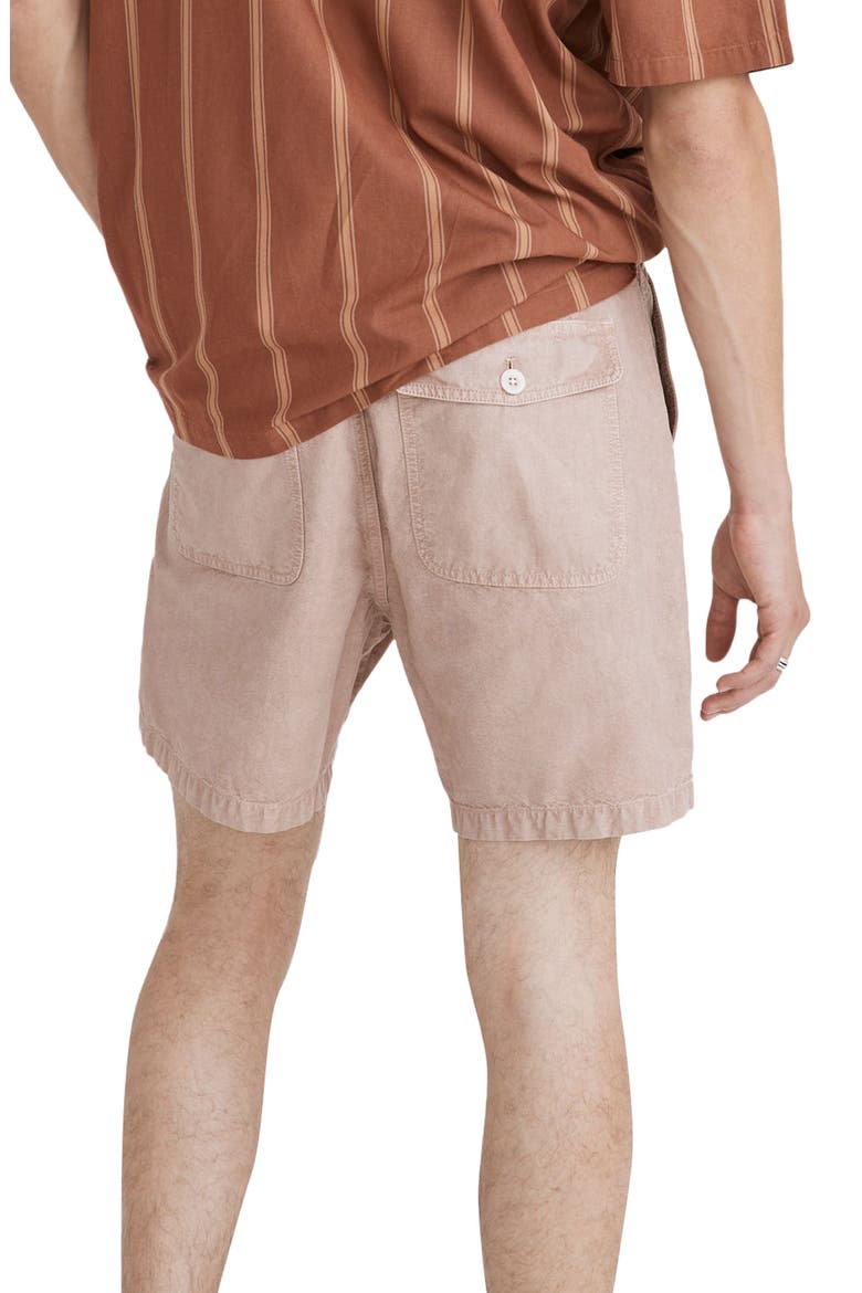 Sun Faded Chino Shorts, Alternate, color, VINTAGE PETAL