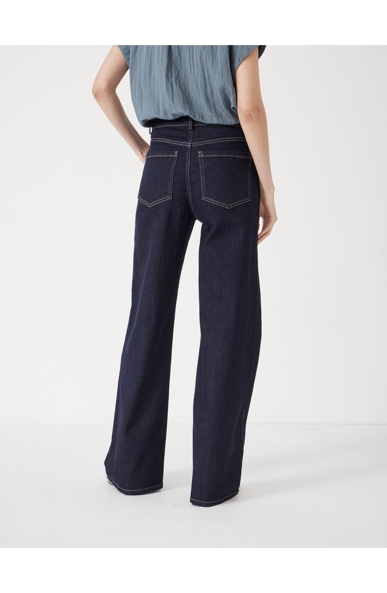 Hush Rowan Welt Pocket Flared Jeans, Alternate, color, Rinse Wash