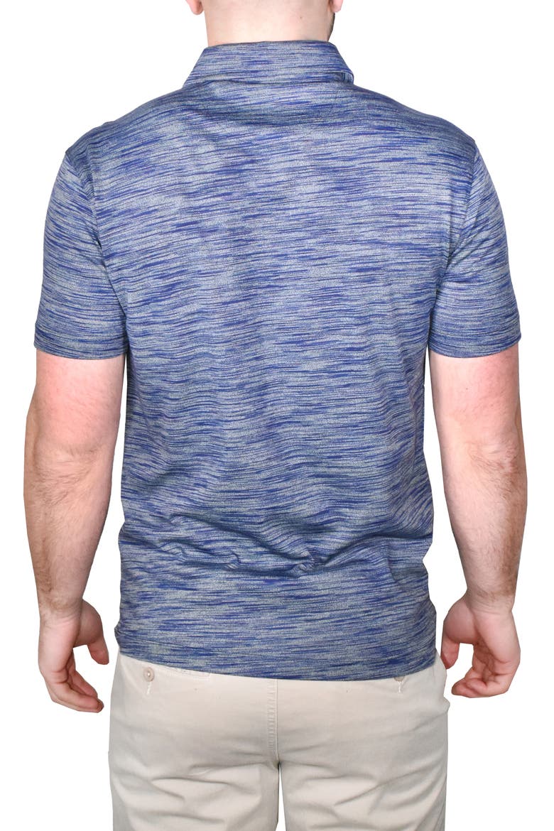 Shadow Dyed Polo, Alternate, color, EMERALD INDIGO DENIM