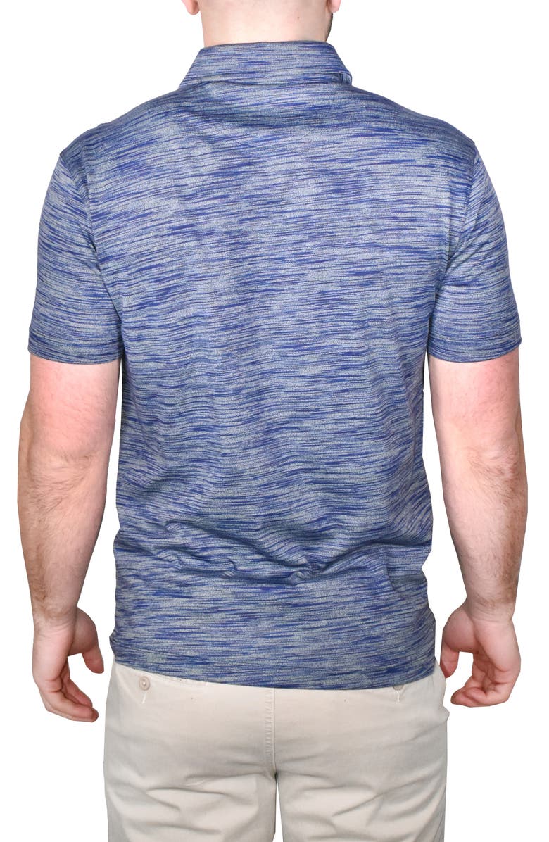 Vintage 1946 Shadow Dyed Polo, Alternate, color, Emerald Indigo Denim