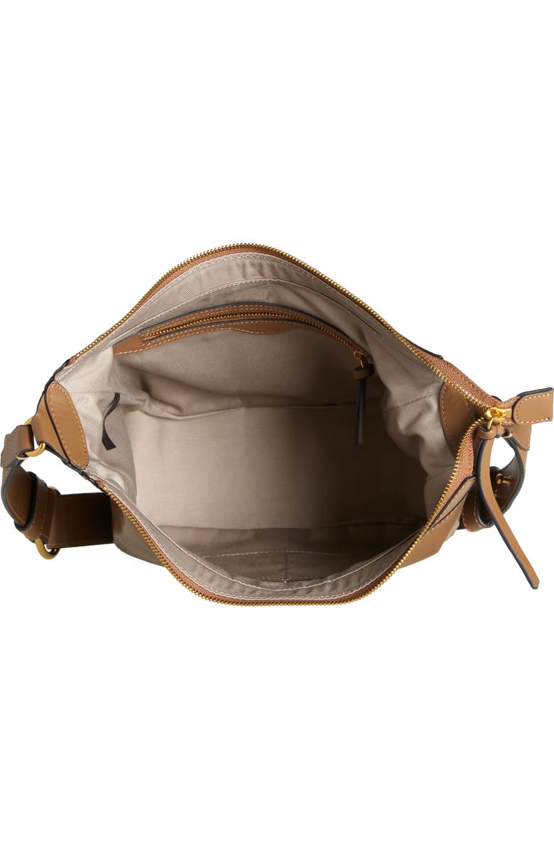 rag & bone Prospect Square Leather Crossbody Bag, Alternate, color, Cog Leather