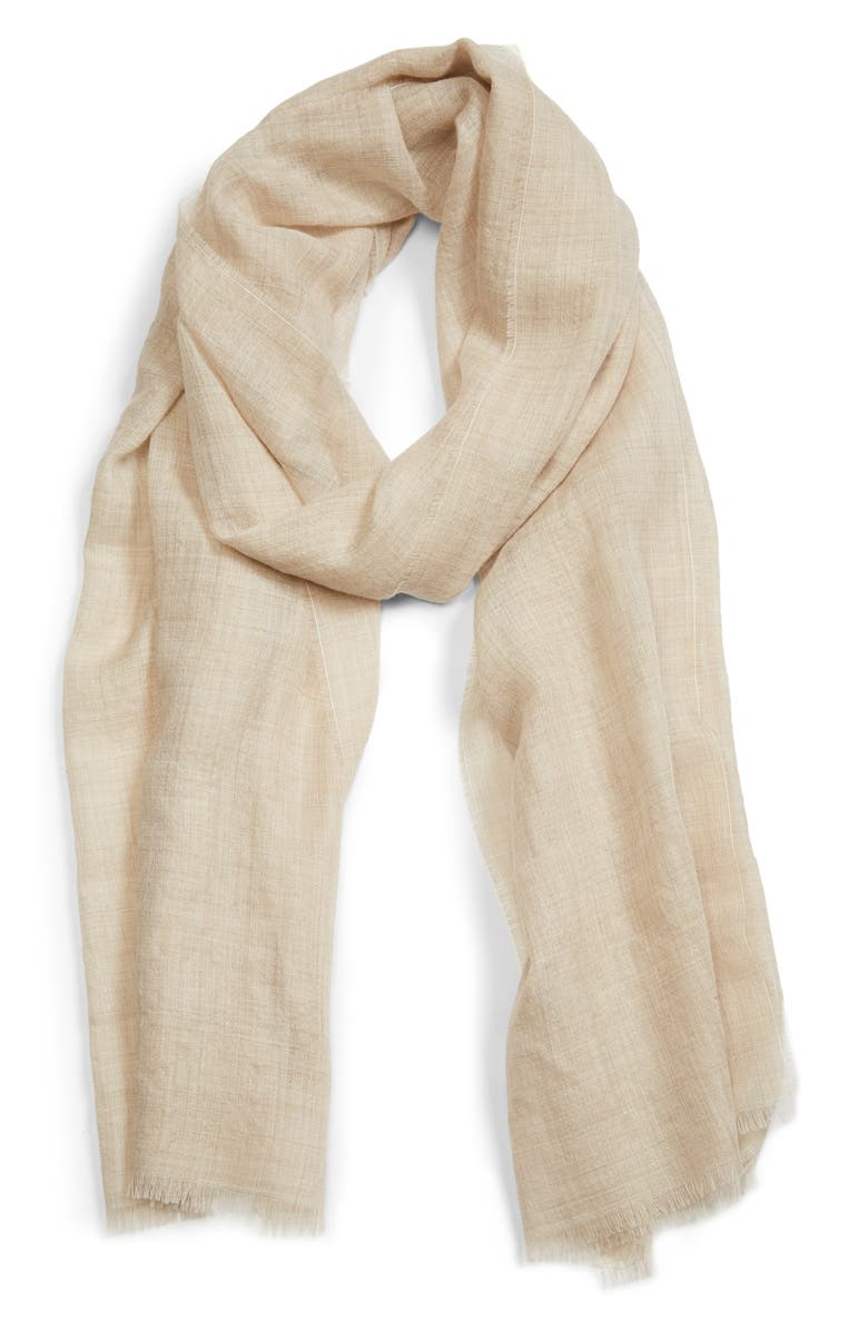 Max Mara Marabu Lightweight Alpaca Scarf, Alternate, color, 
