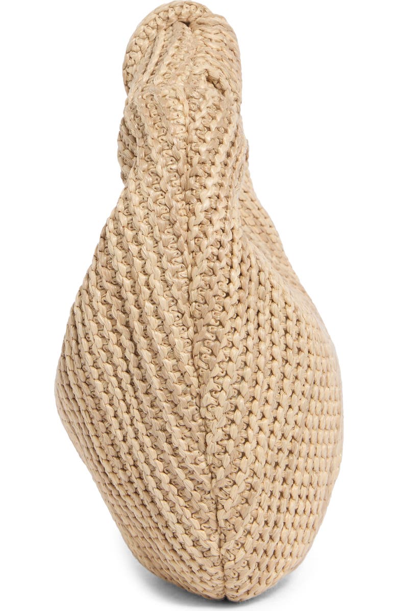 URBAN EXPRESSIONS HANDBAGS Straw Top Handle Bag, Alternate, color, Natural