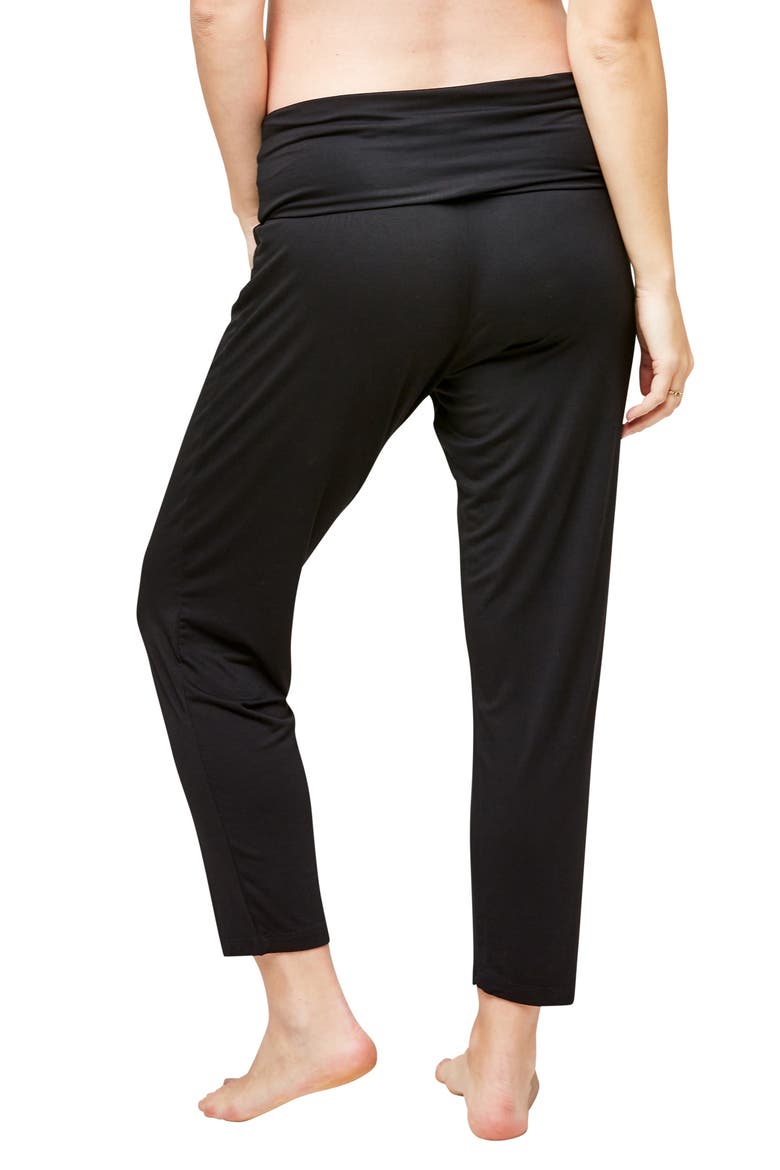 Max Maternity Lounge Pants, Alternate, color, BLACK