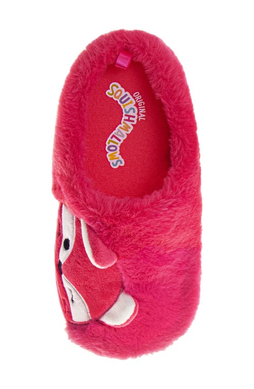 Josmo Kids' Squishmallows Fifi The Fox Slipper In Red