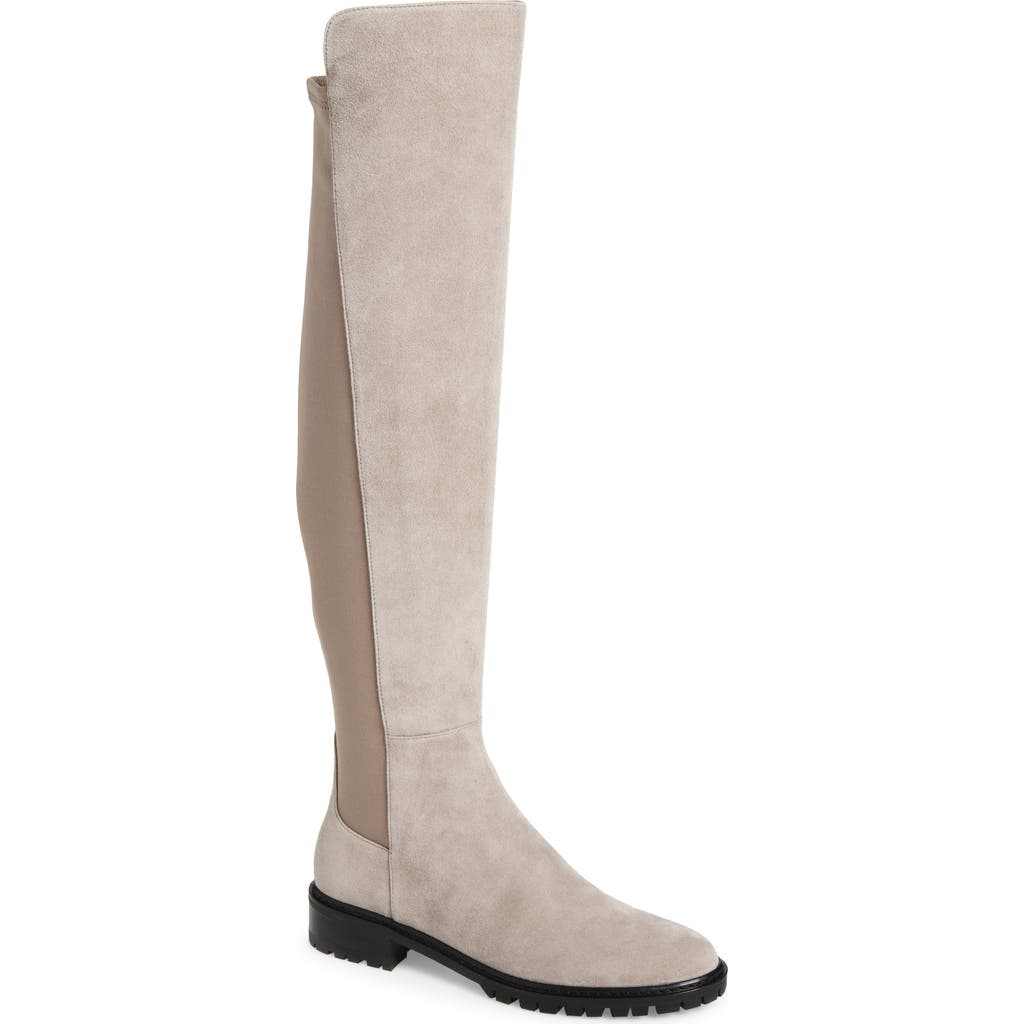 Stuart Weitzman City Over-the-knee Boot In Nude