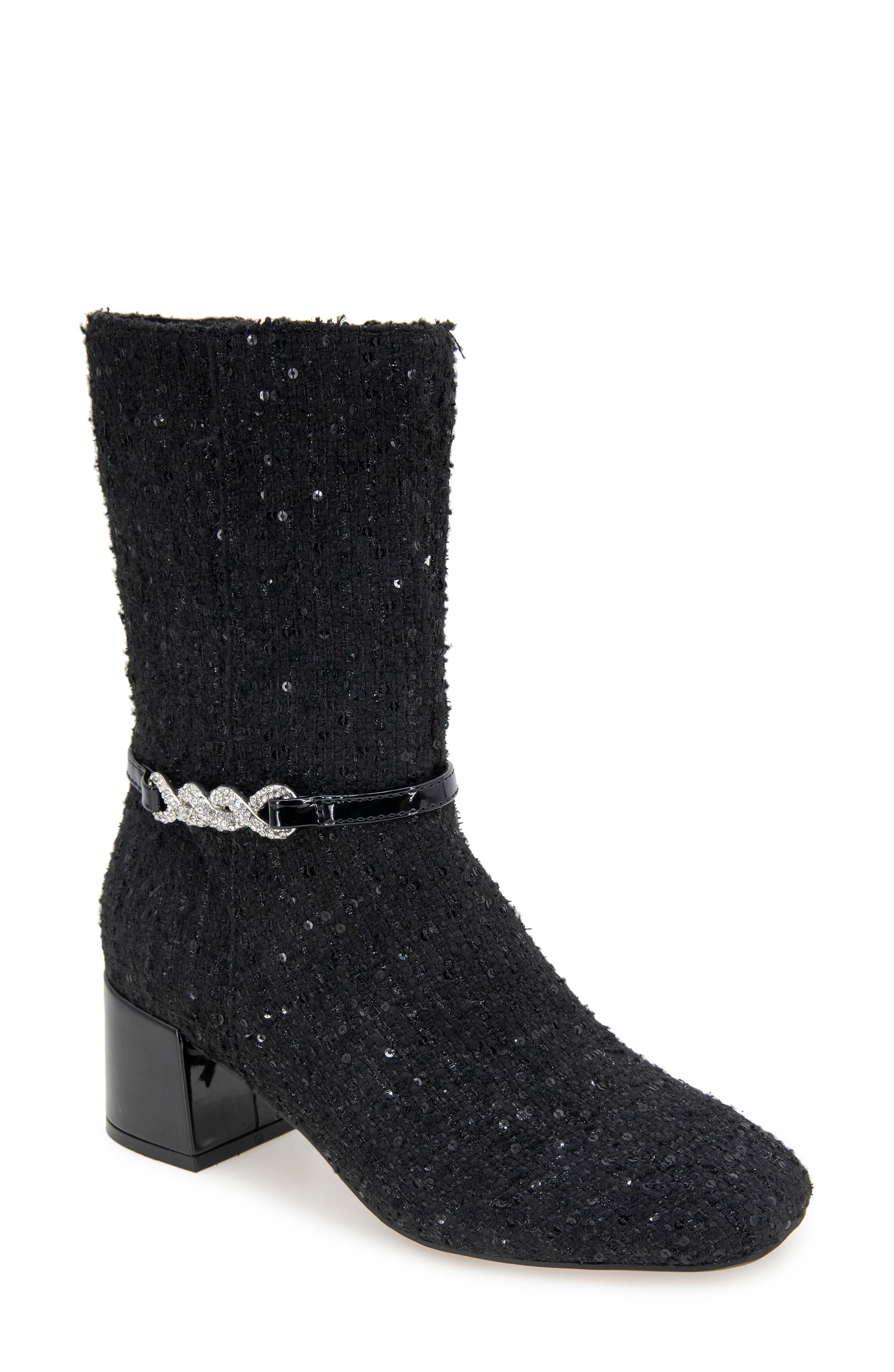 Reaction Kenneth Cole Lacey Block Heel Boot