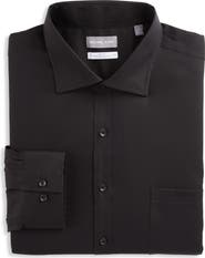 Michael Kors Solid Non-Iron Stretch Dress Shirt