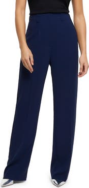 River Island Wide Leg Tuxedo Pants