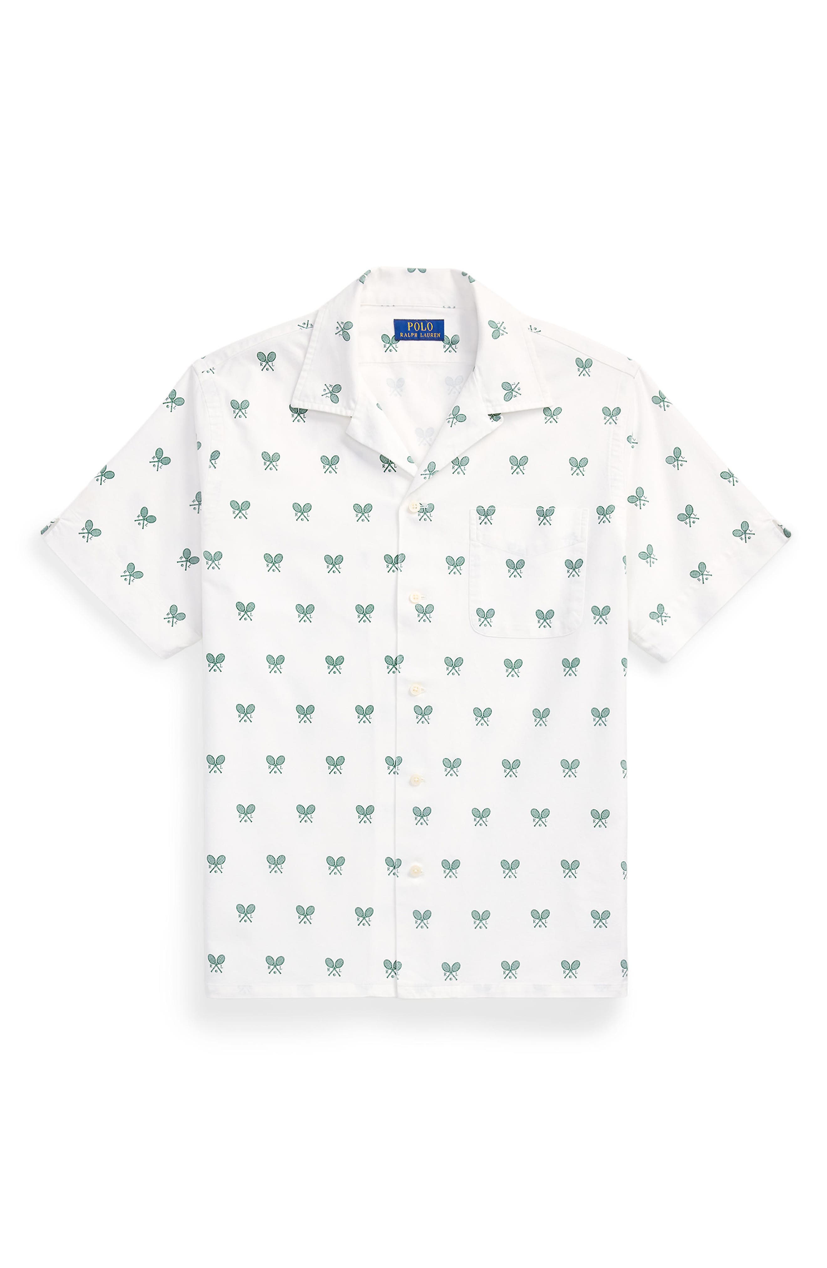 Polo Ralph Lauren Short Sleeve Woven Shirt (Men) | Nordstromrack