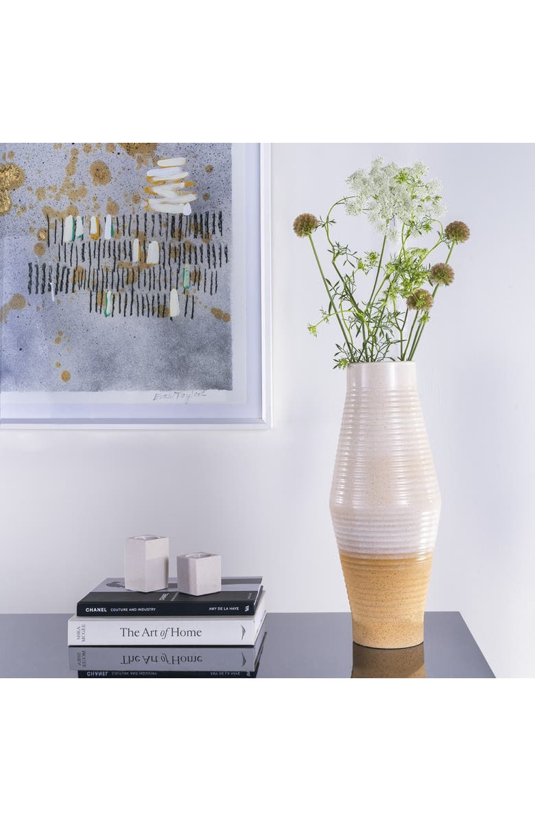 DinaDecor Greece Tall Vase, Alternate, color, Neutral